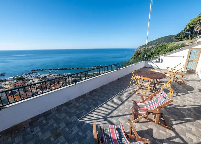 322 - Creuza De Ma' - Relax E Terrazza Con Vista Sul Mare Di